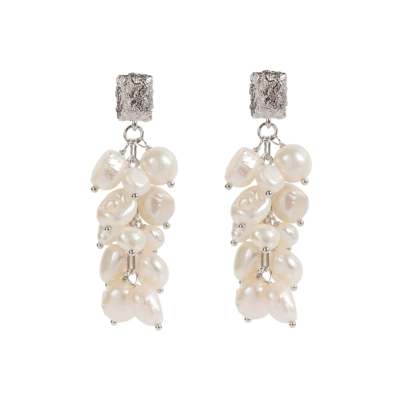 Freshwater Pearl Earrings – Elegant & Handcrafted by MyaMoon by MyaMoon at www.brixbailey.com
