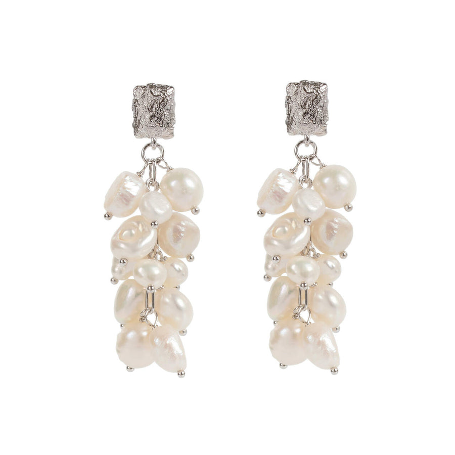 Freshwater Pearl Earrings – Elegant & Handcrafted by MyaMoon by MyaMoon at www.brixbailey.com