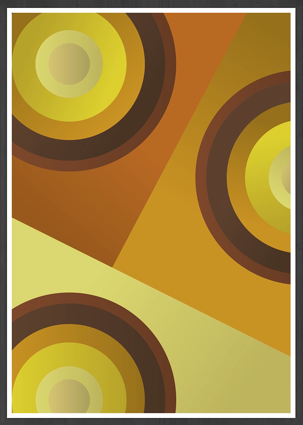 Party Time Mid Century Style Print