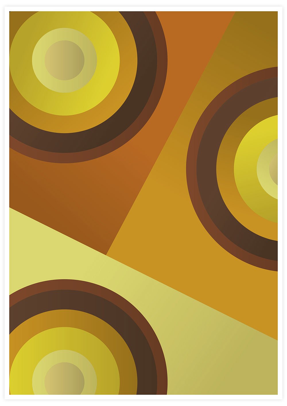 Party Time Mid Century Style Print