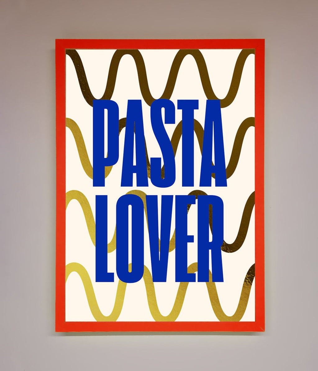Pasta Lover Foil Print