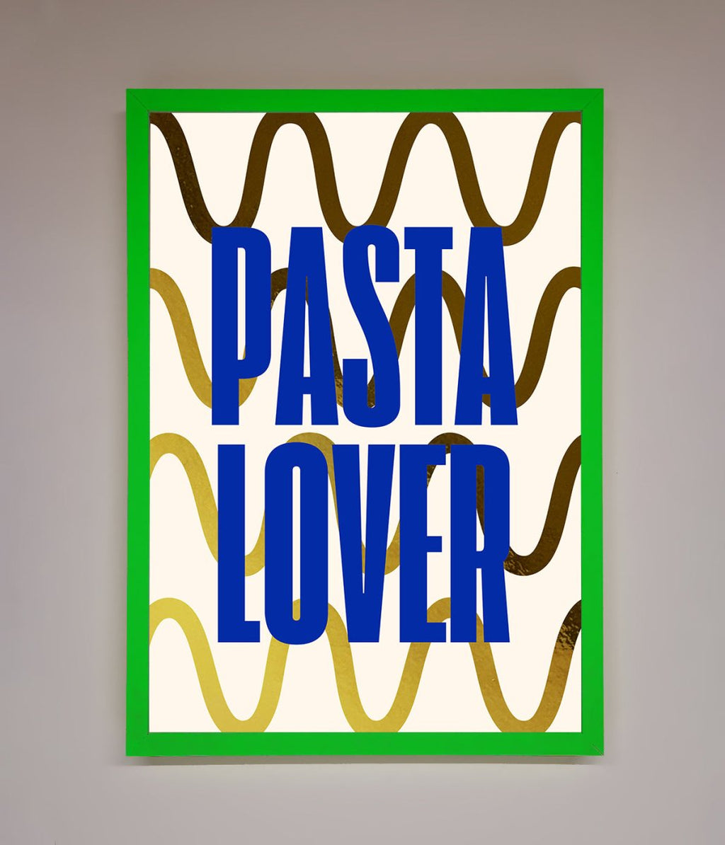 Pasta Lover Foil Print