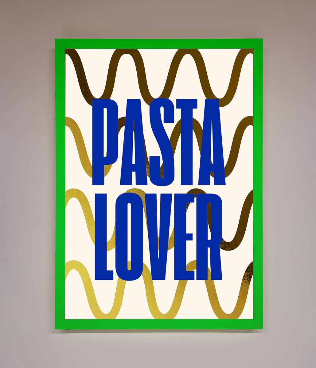 Pasta Lover Foil Print