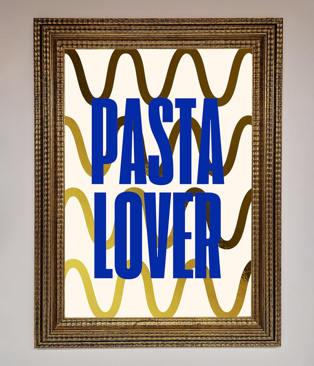 Pasta Lover Foil Print