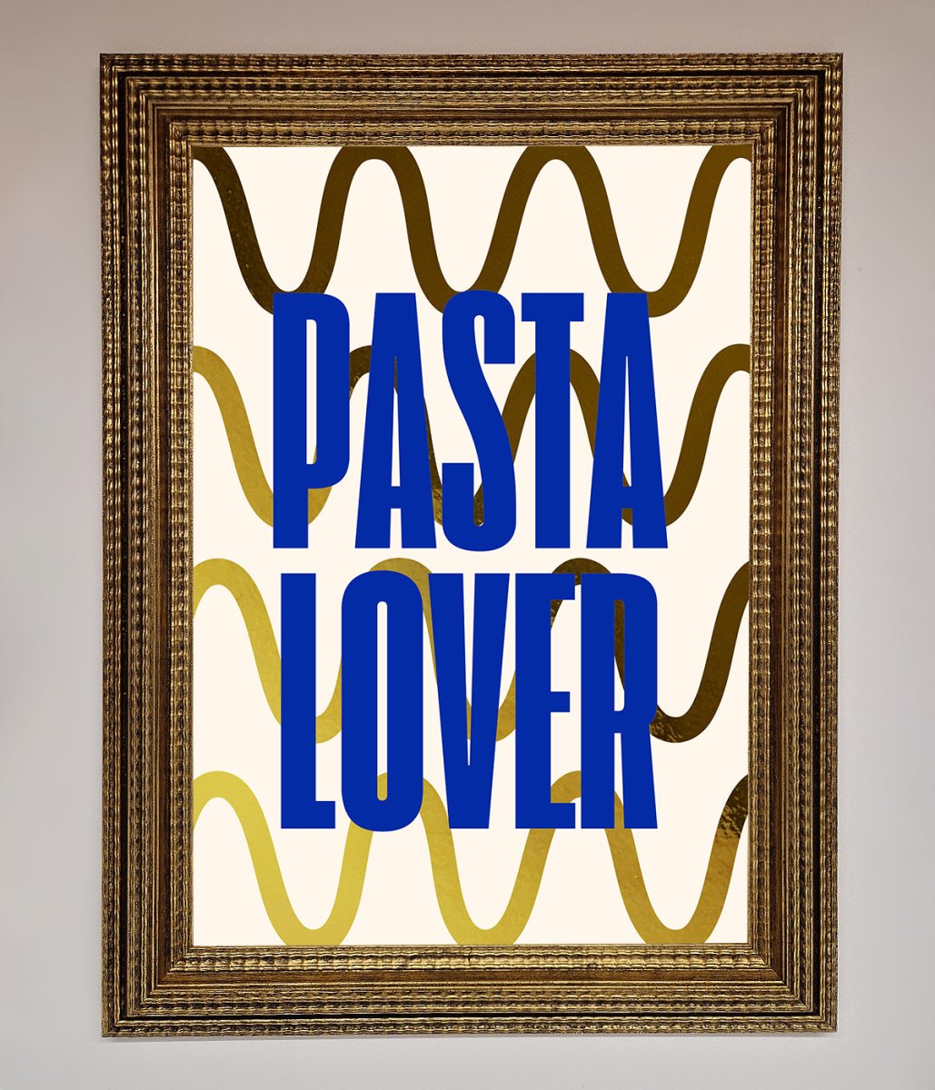 Pasta Lover Foil Print