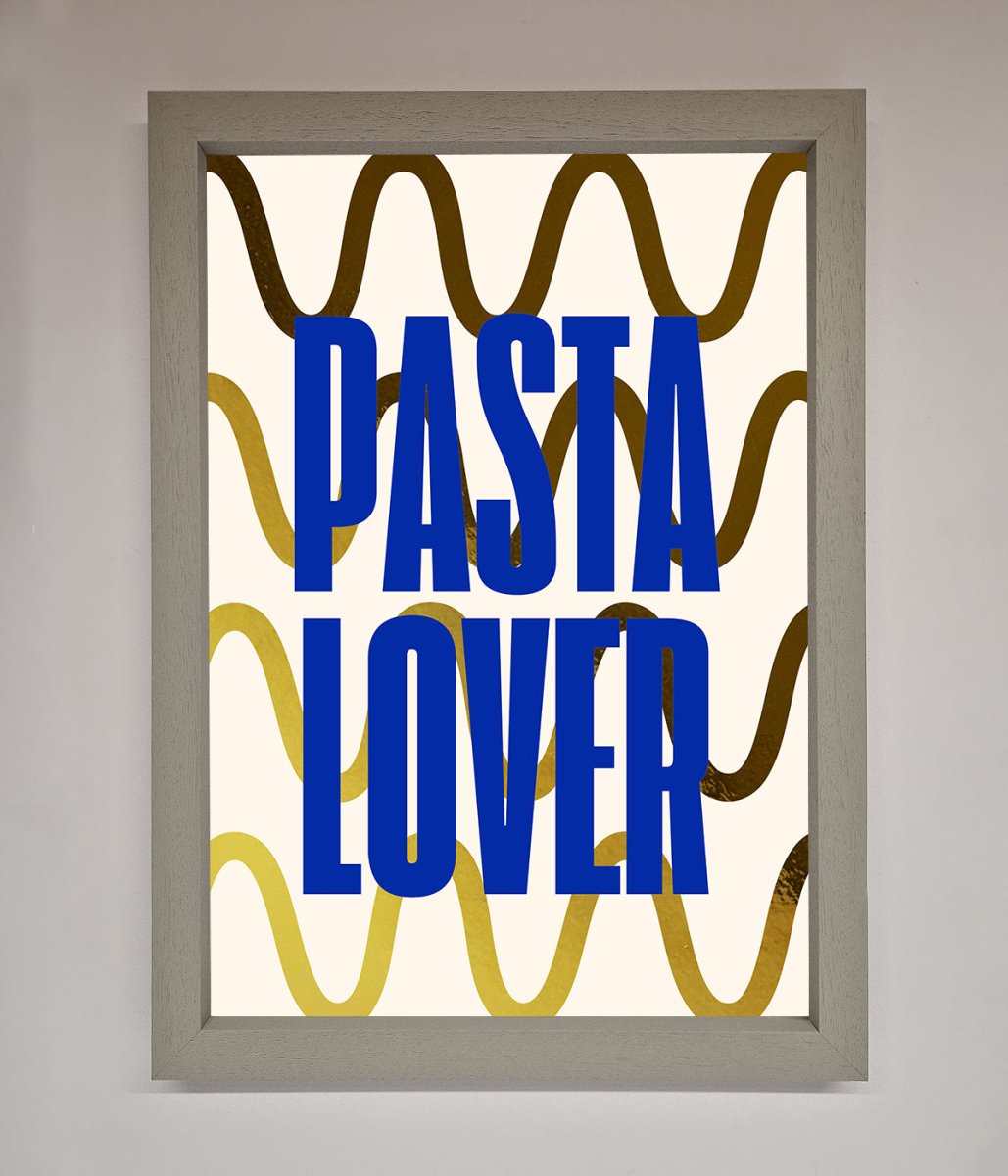 Pasta Lover Foil Print