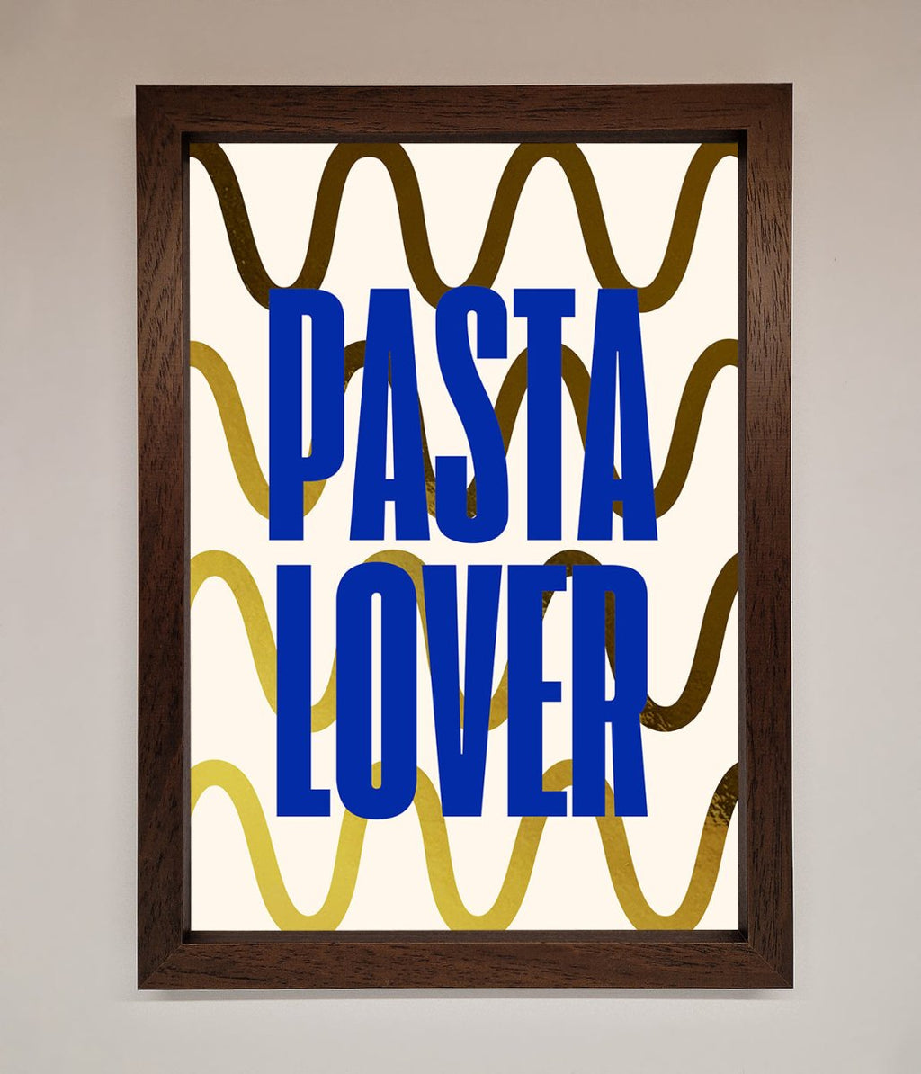 Pasta Lover Foil Print