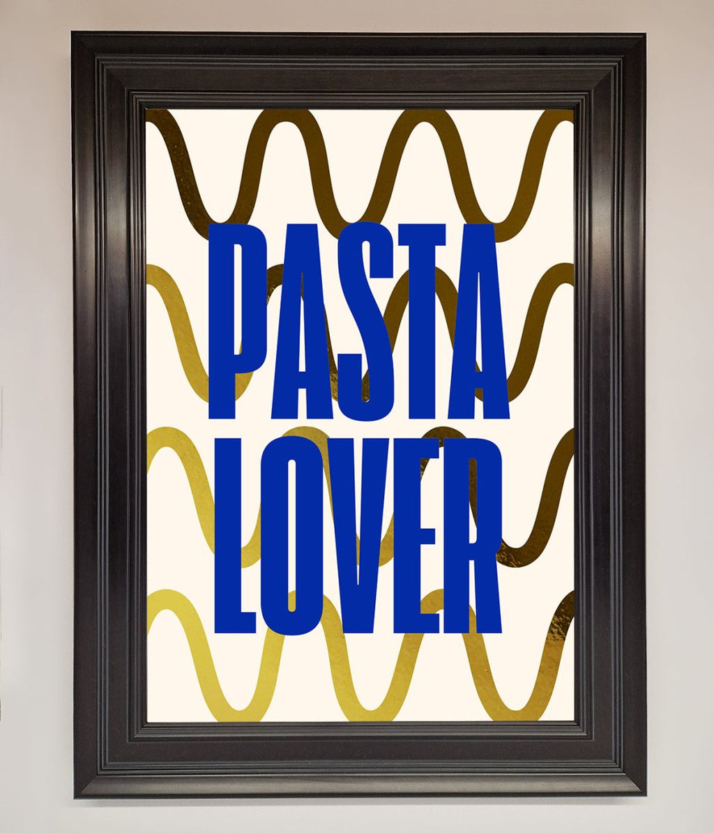 Pasta Lover Foil Print