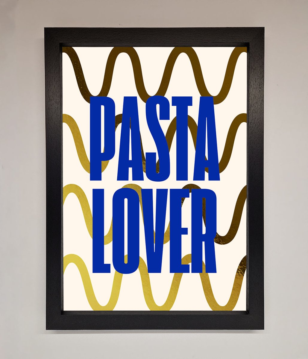 Pasta Lover Foil Print