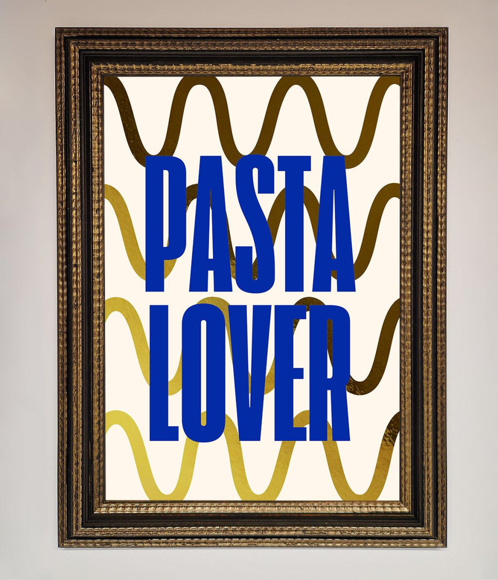 Pasta Lover Foil Print