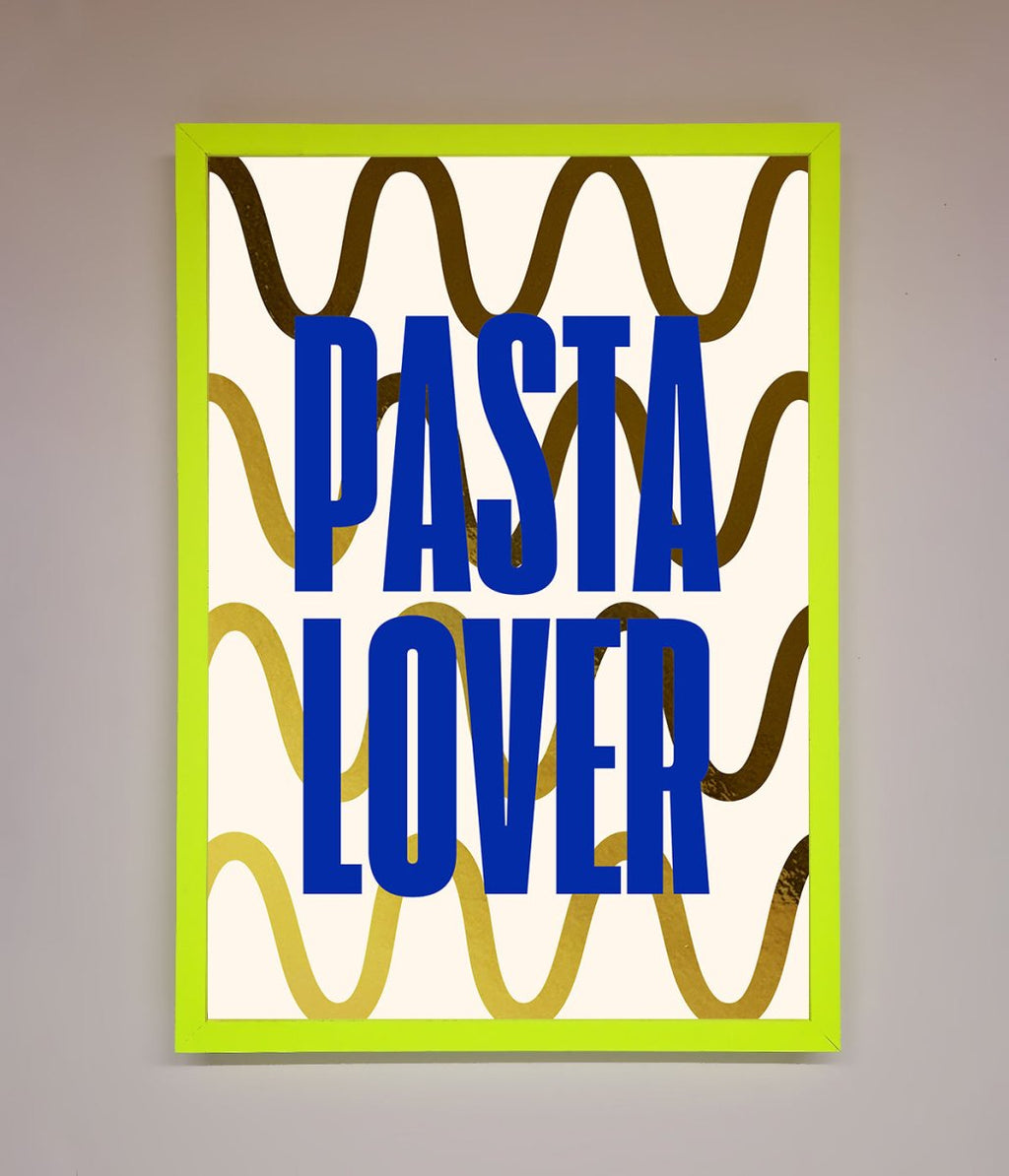 Pasta Lover Foil Print