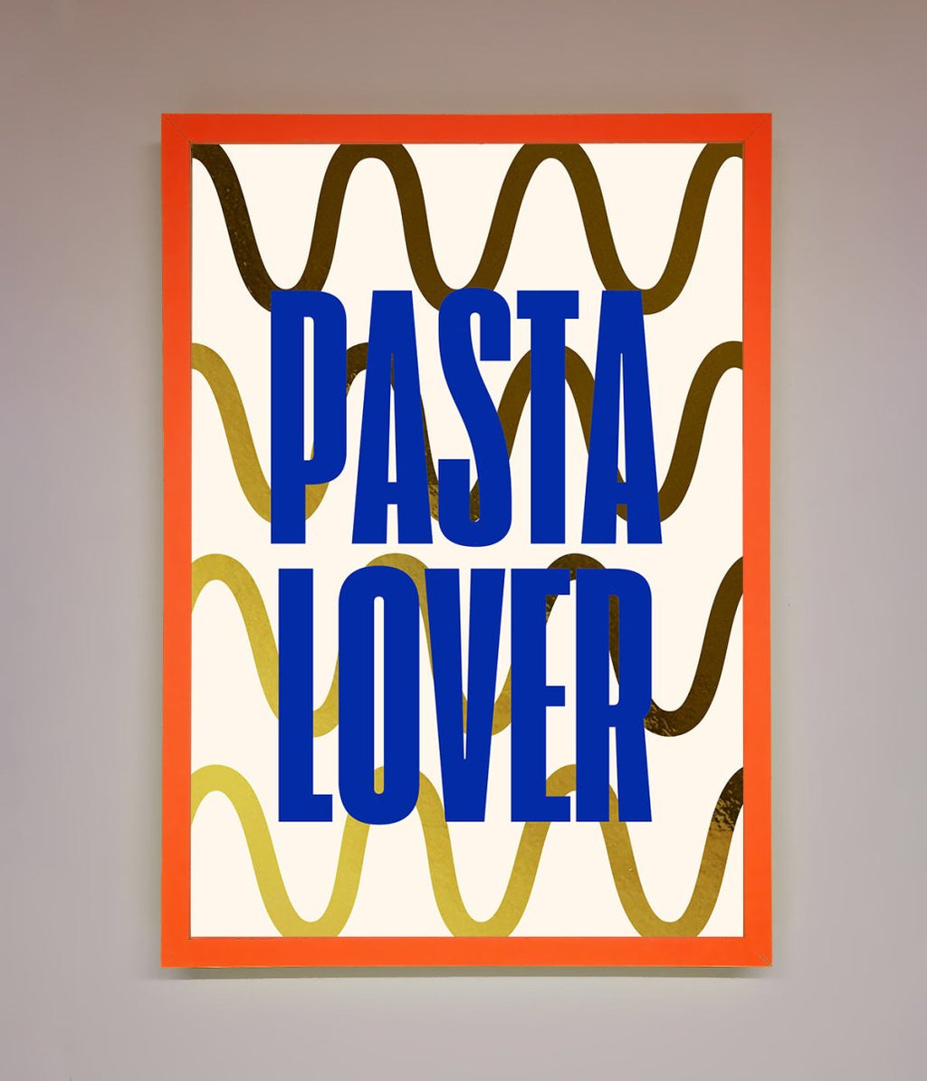 Pasta Lover Foil Print