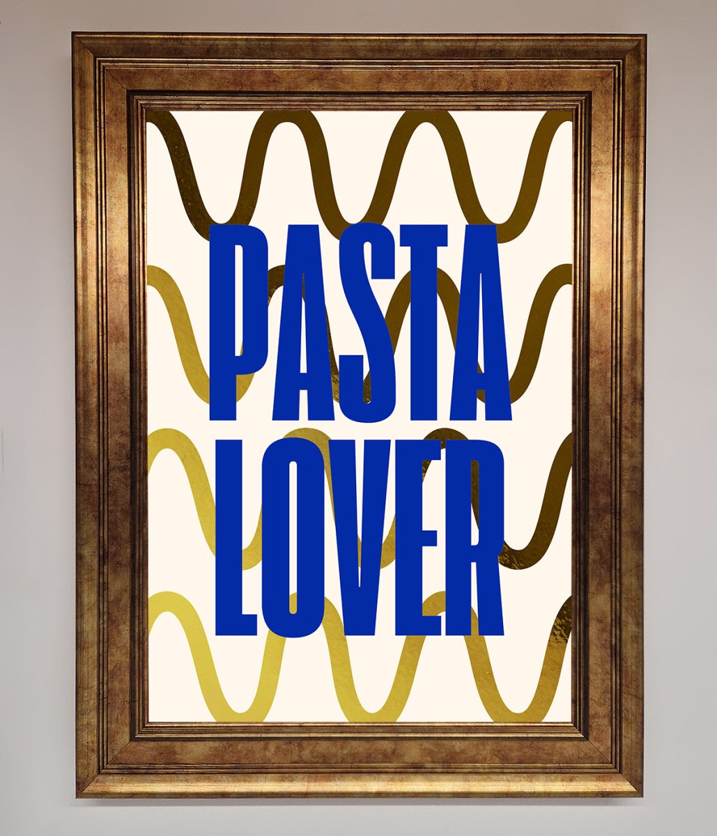 Pasta Lover Foil Print