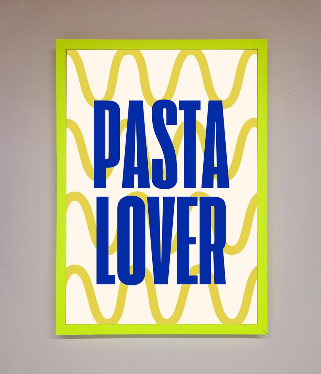 Pasta Lover Framed Wall Art