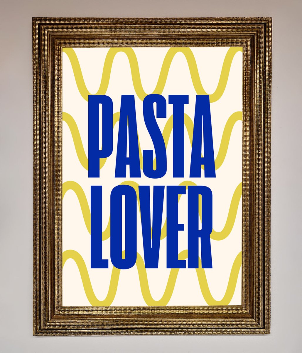 Pasta Lover Framed Wall Art