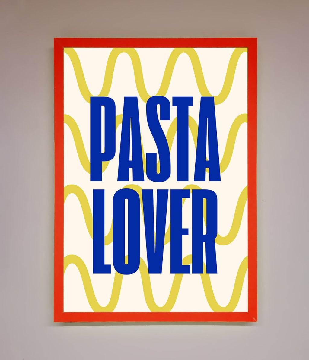 Pasta Lover Framed Wall Art