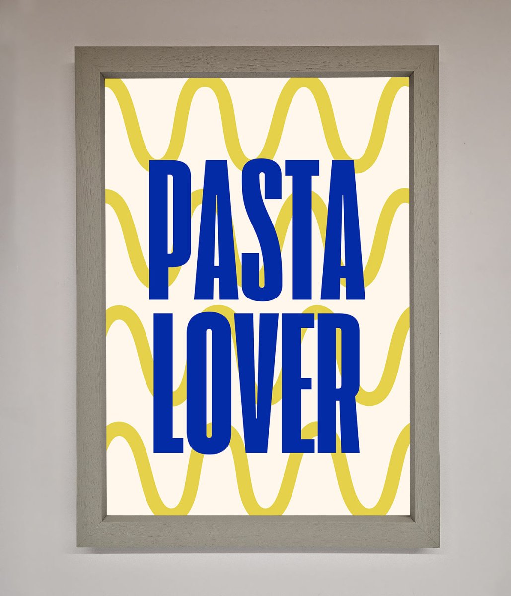Pasta Lover Framed Wall Art