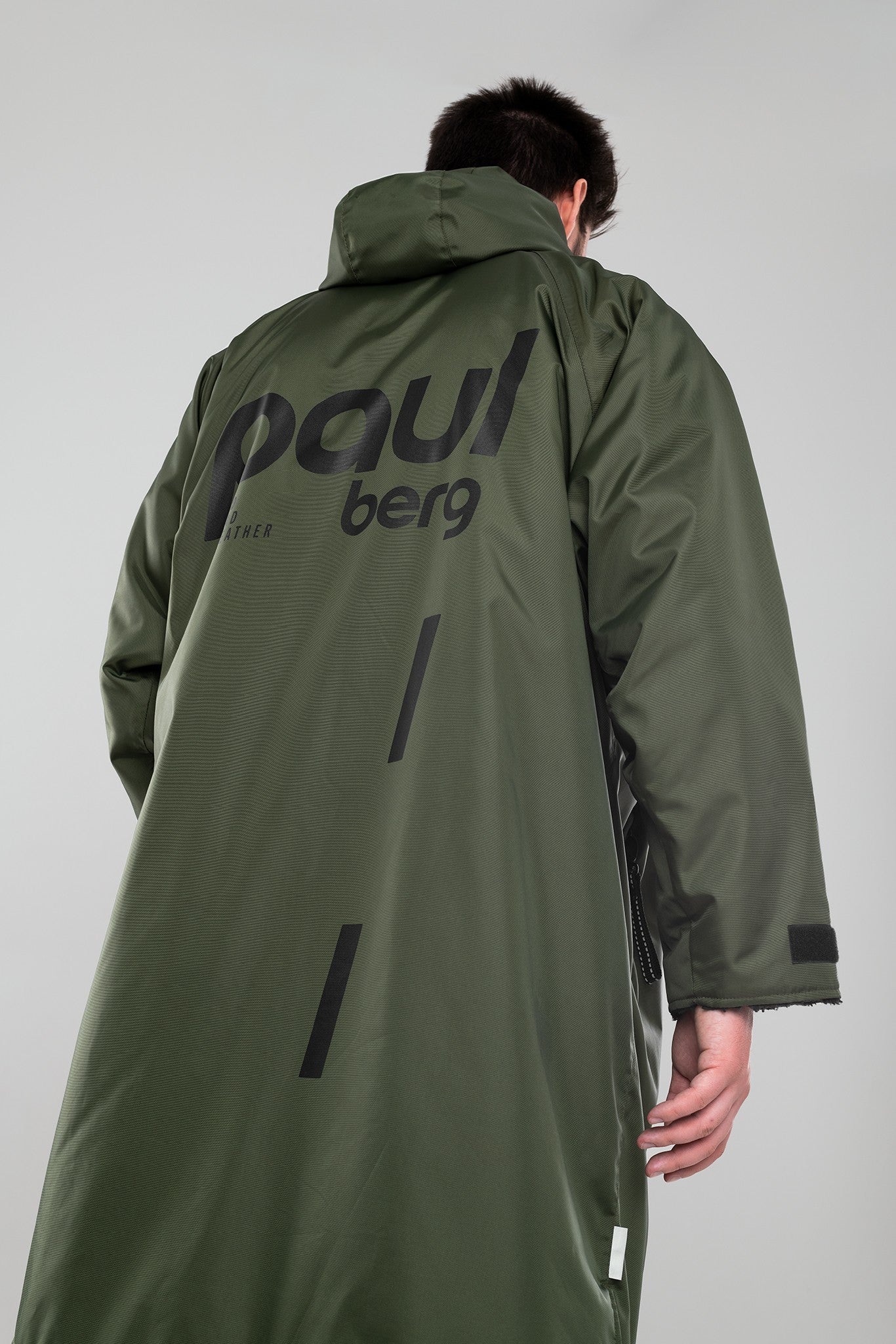 Paul Nordic Changing Robe - Olive Green