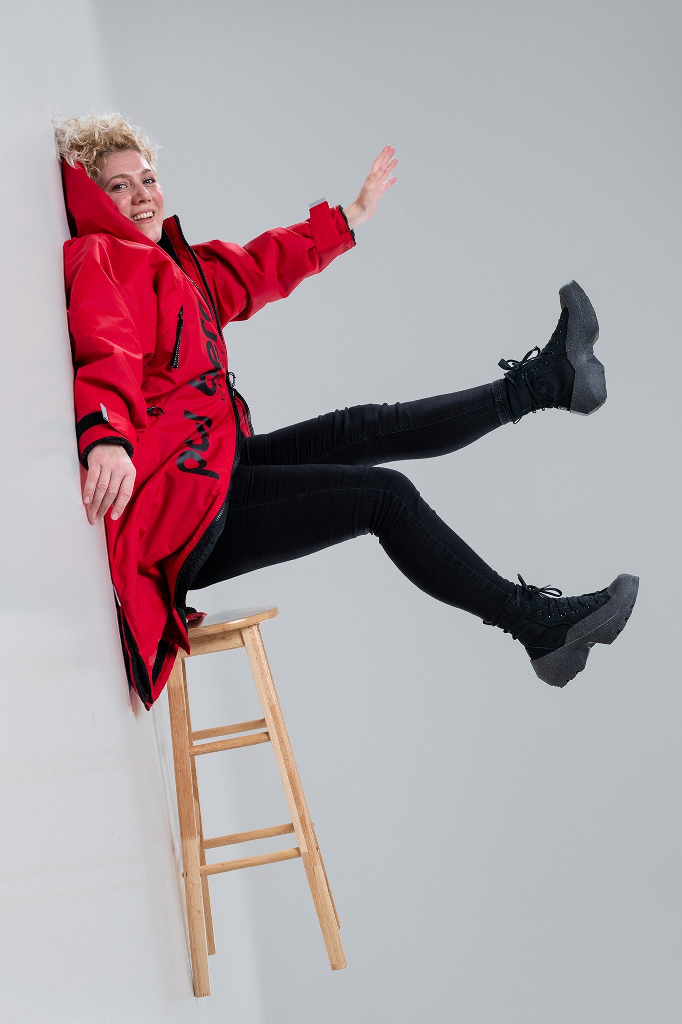 Paul Nordic Changing Robe - Red