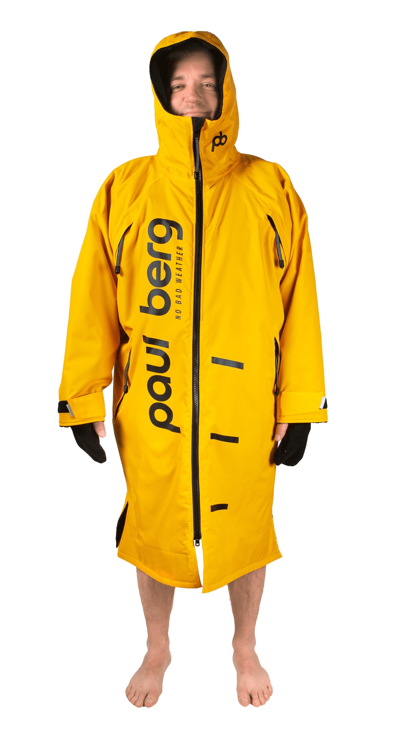 Paul Nordic Changing Robe - Yellow