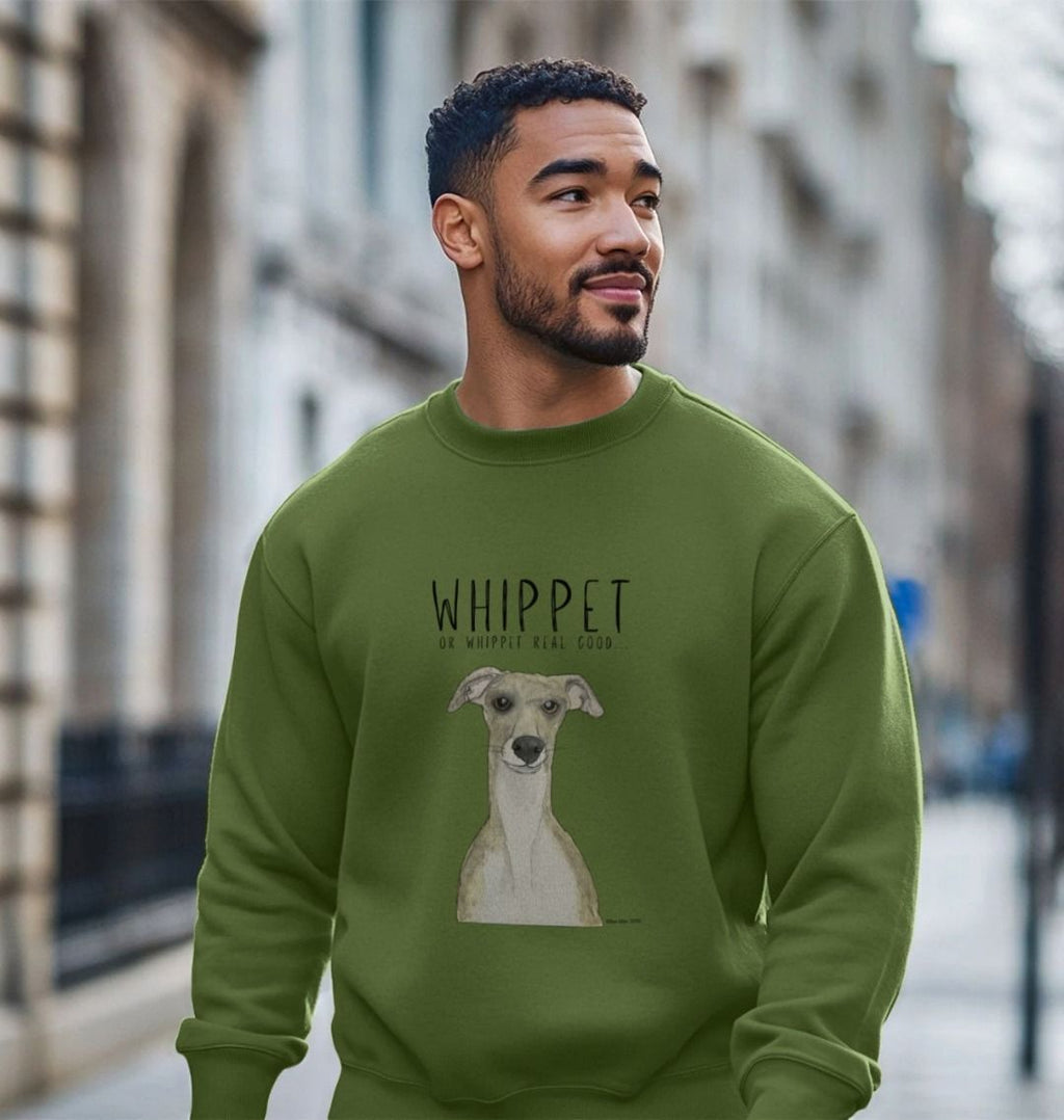 Whippet-Inspired Sweatshirt: Comfort, Style & Zoomie-Approved!