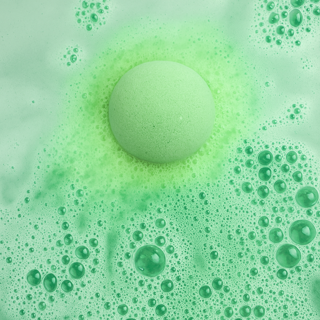 Peppermint Christmas Bath Bomb