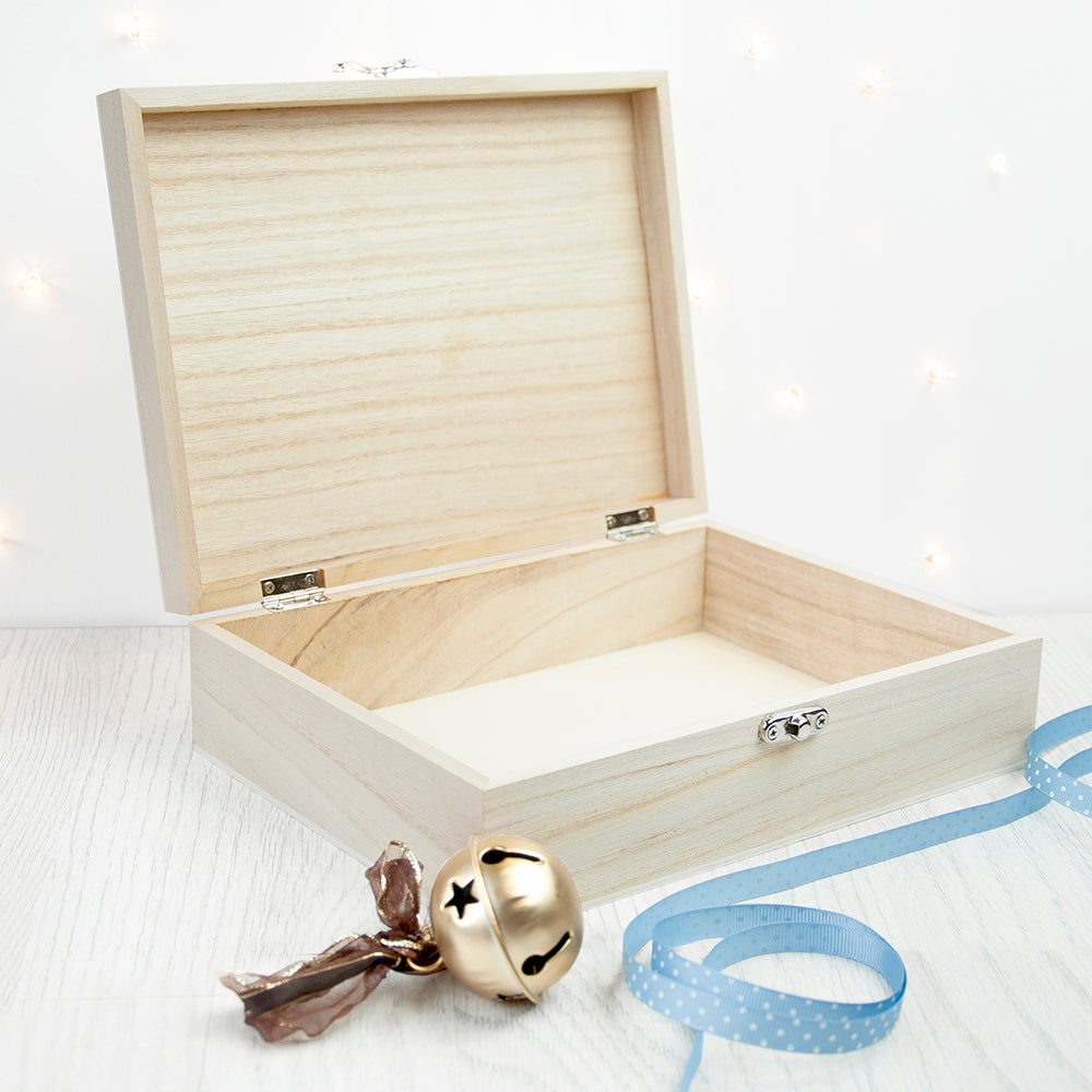 Personalised Baby Penguin First Christmas Eve Box