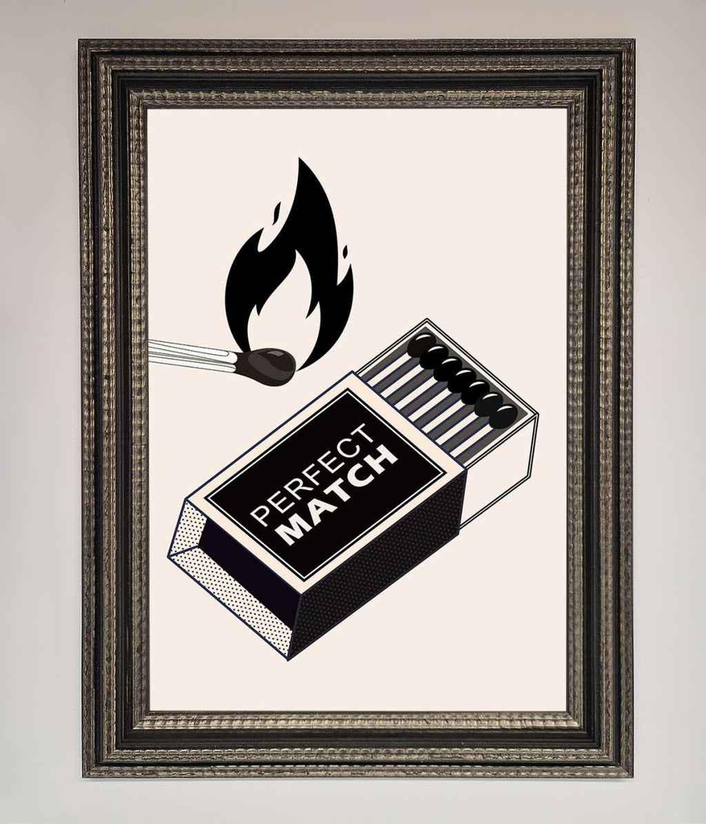 Perfect Match Framed Print