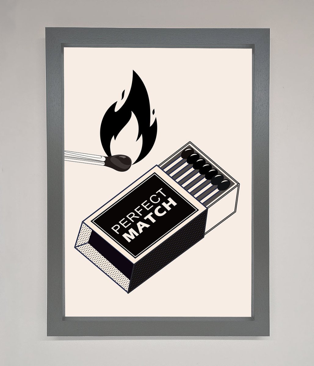 Perfect Match Framed Print