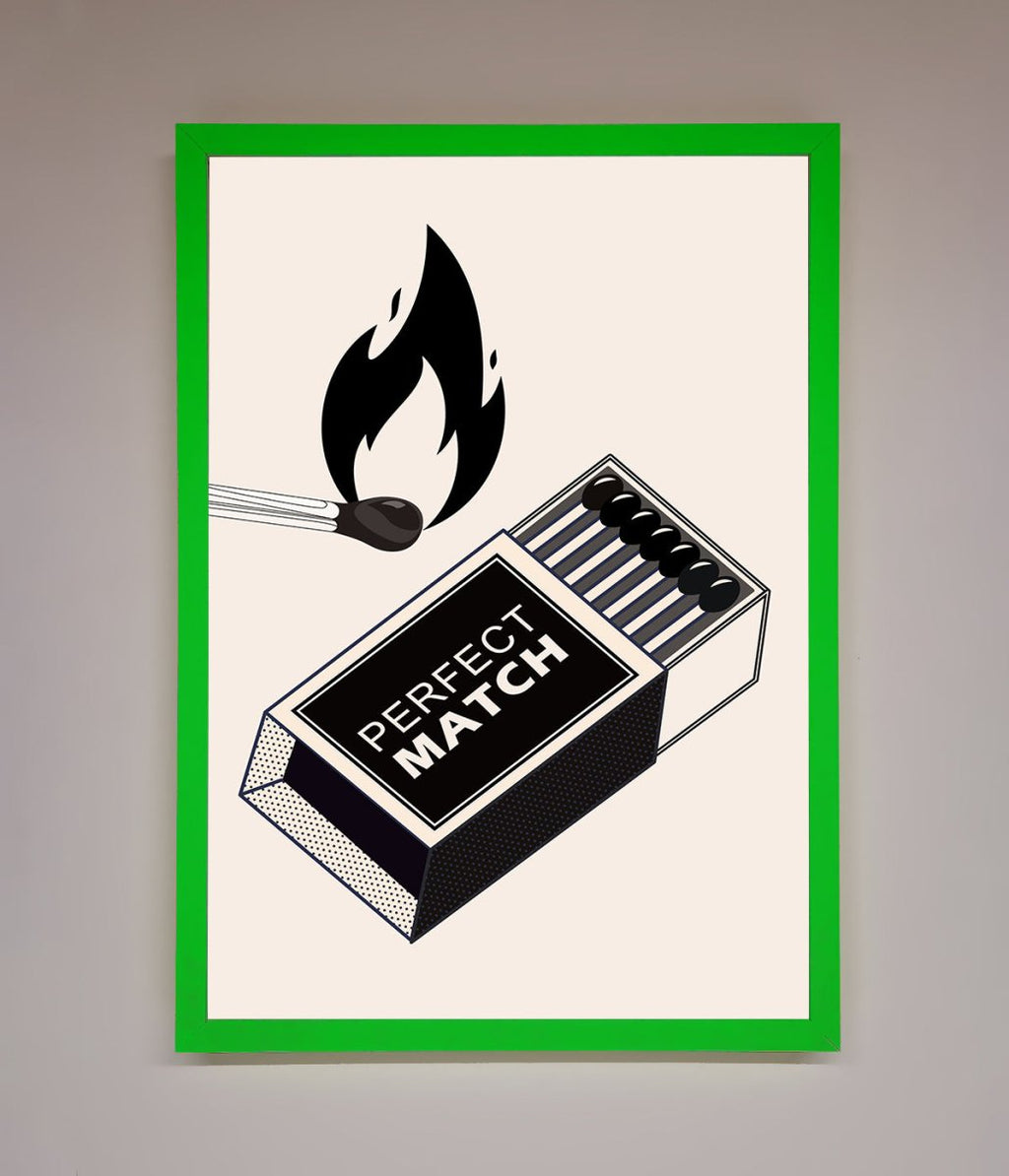 Perfect Match Framed Print