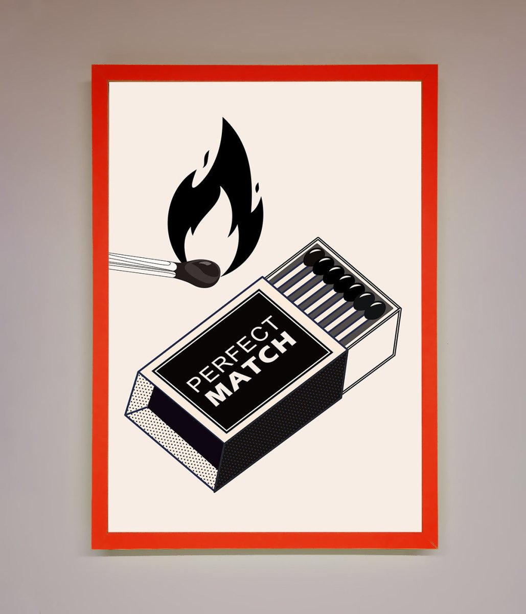 Perfect Match Framed Print