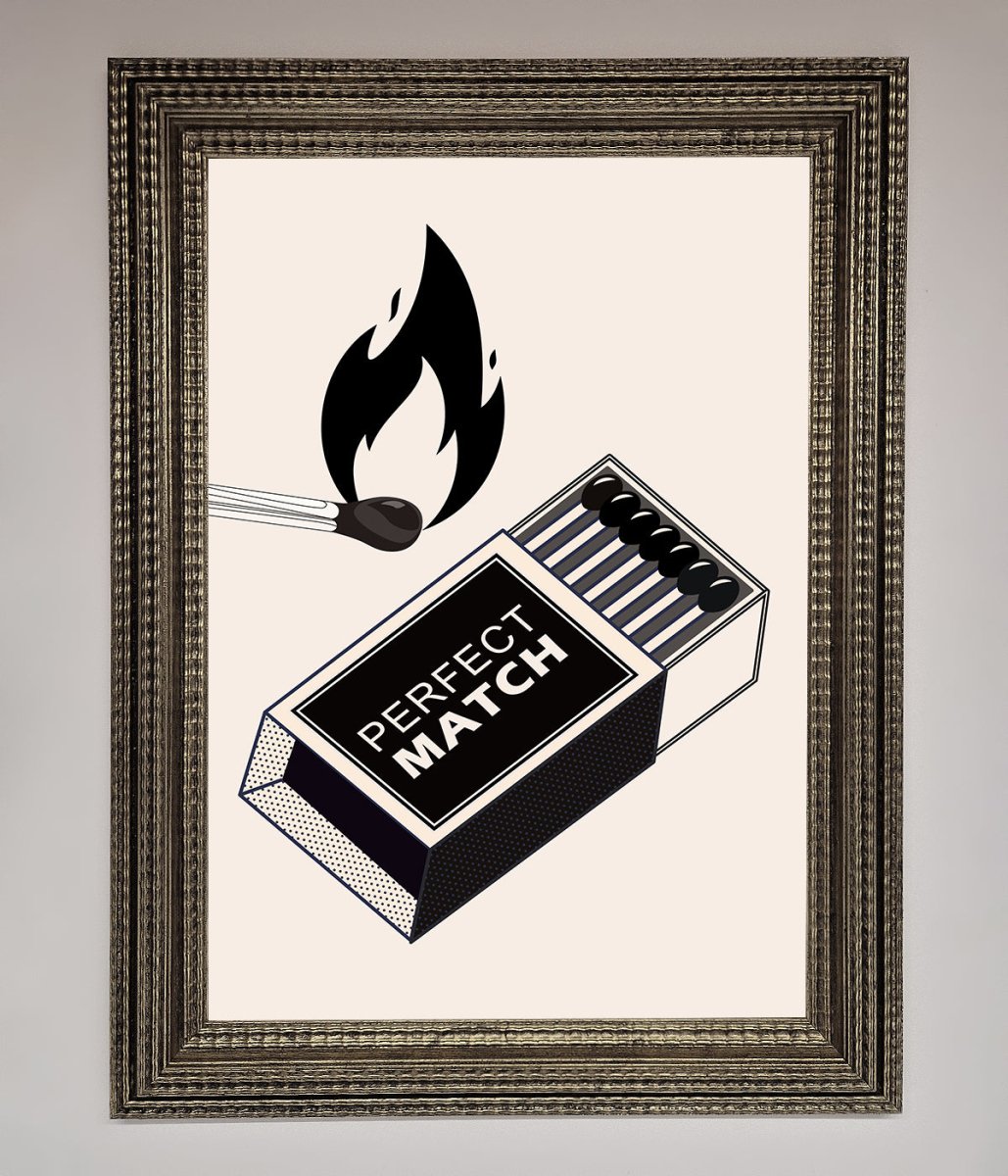 Perfect Match Framed Print