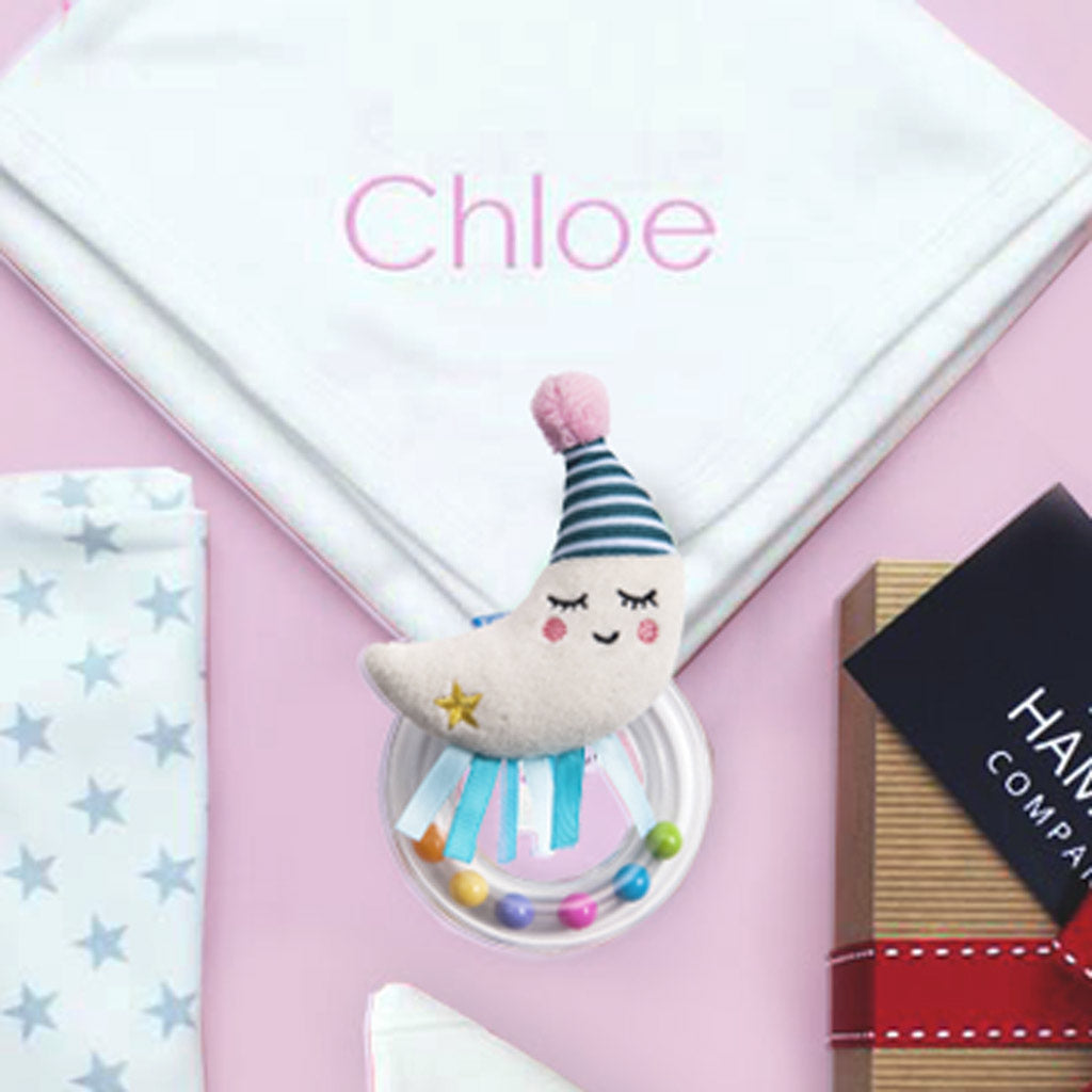 Personalise Baby Girl's Gift Box - Large