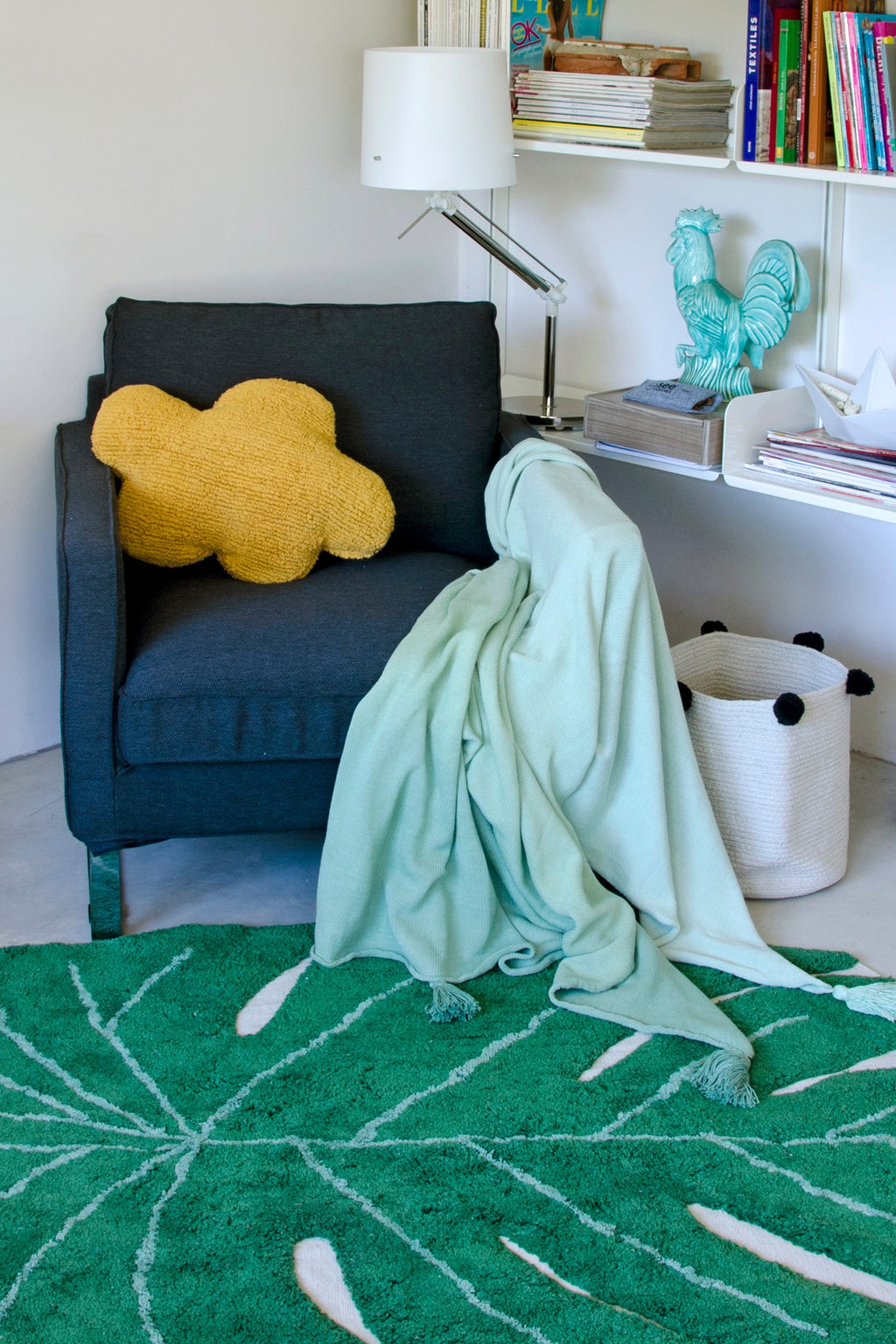 Transform Your Child's Space with the Bouncy Cotton Cloud Pillow by Lorena Canals at www.brixbailey.com