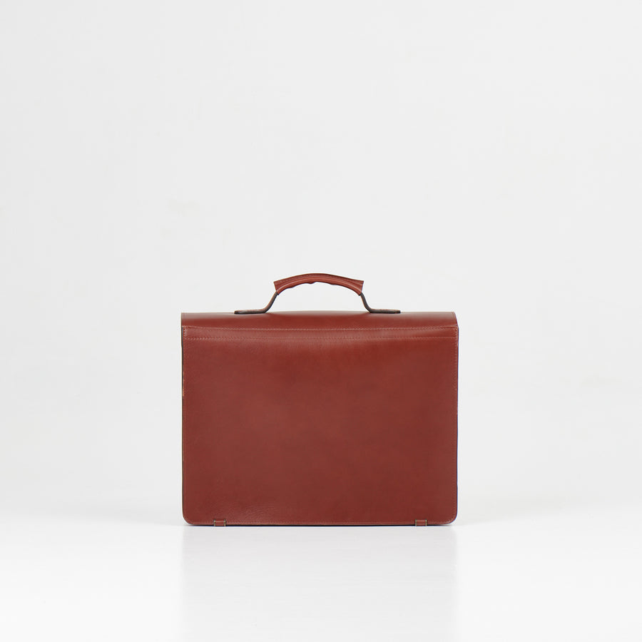 Handcrafted Estonian Leather Briefcase – Durable & Unique Design by Papillon at www.brixbailey.com