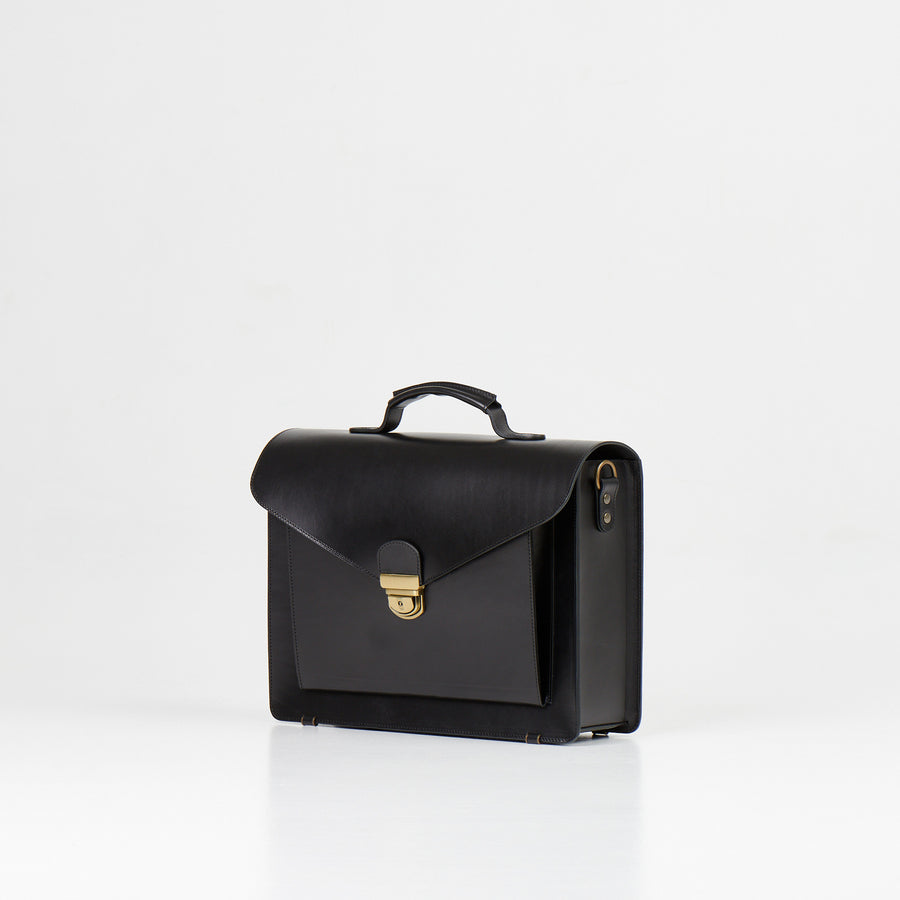 Handcrafted Estonian Leather Briefcase – Durable & Timeless Design by Papillon at www.brixbailey.com