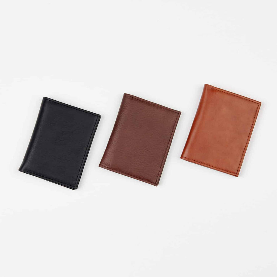 Men's Natural Leather Wallet – Crafted in Estonia, 12 Card Slots & Coin Pocket by Papillon at www.brixbailey.com