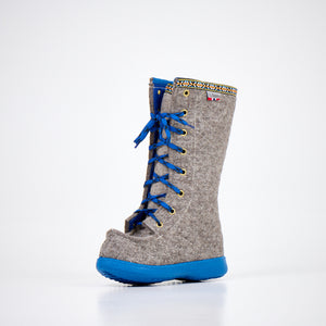 Norwegian Felted Wool Boots – Warm, Non-Slip, Unisex Design by Nesna Lobben at www.brixbailey.com