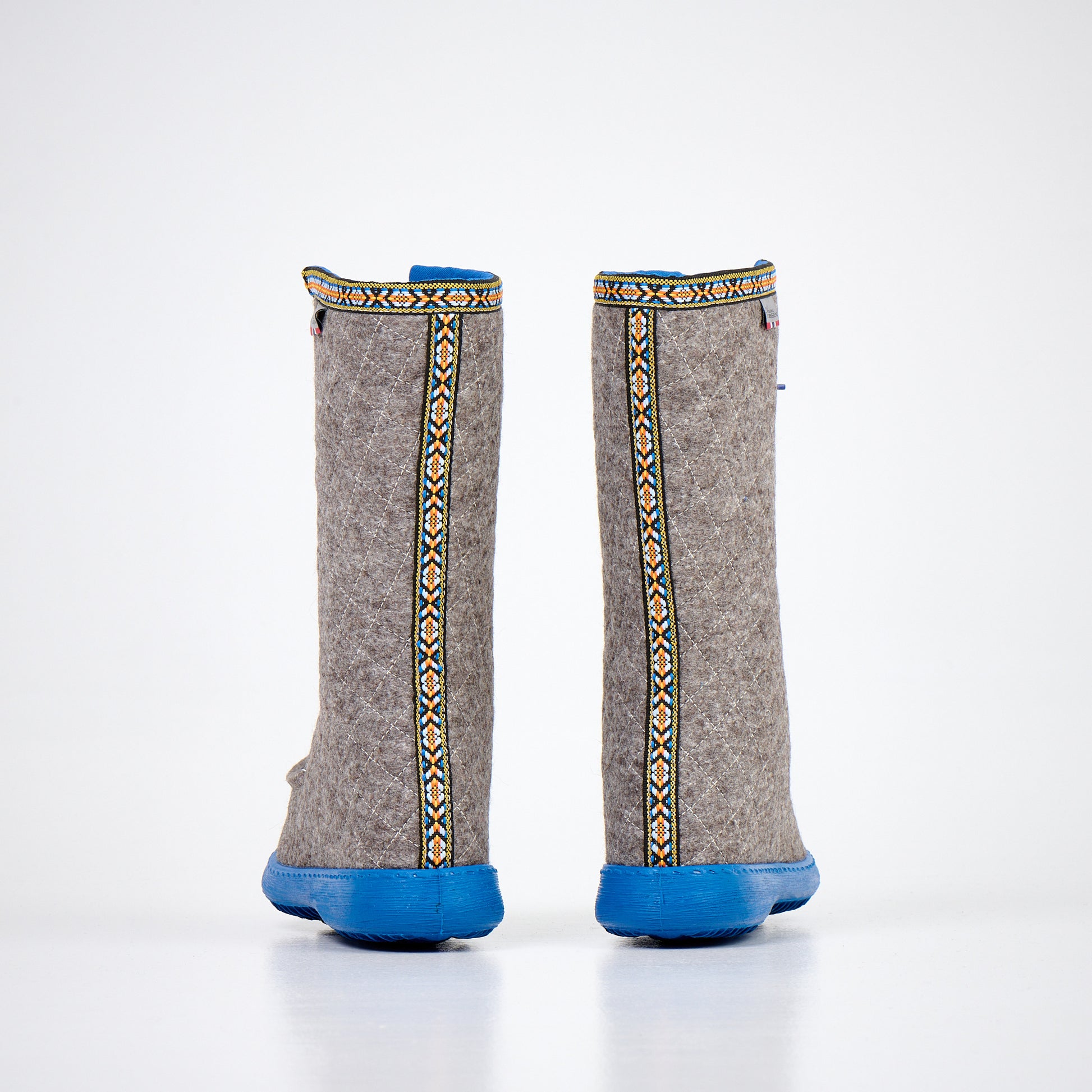 Norwegian Felted Wool Boots – Warm, Non-Slip, Unisex Design by Nesna Lobben at www.brixbailey.com
