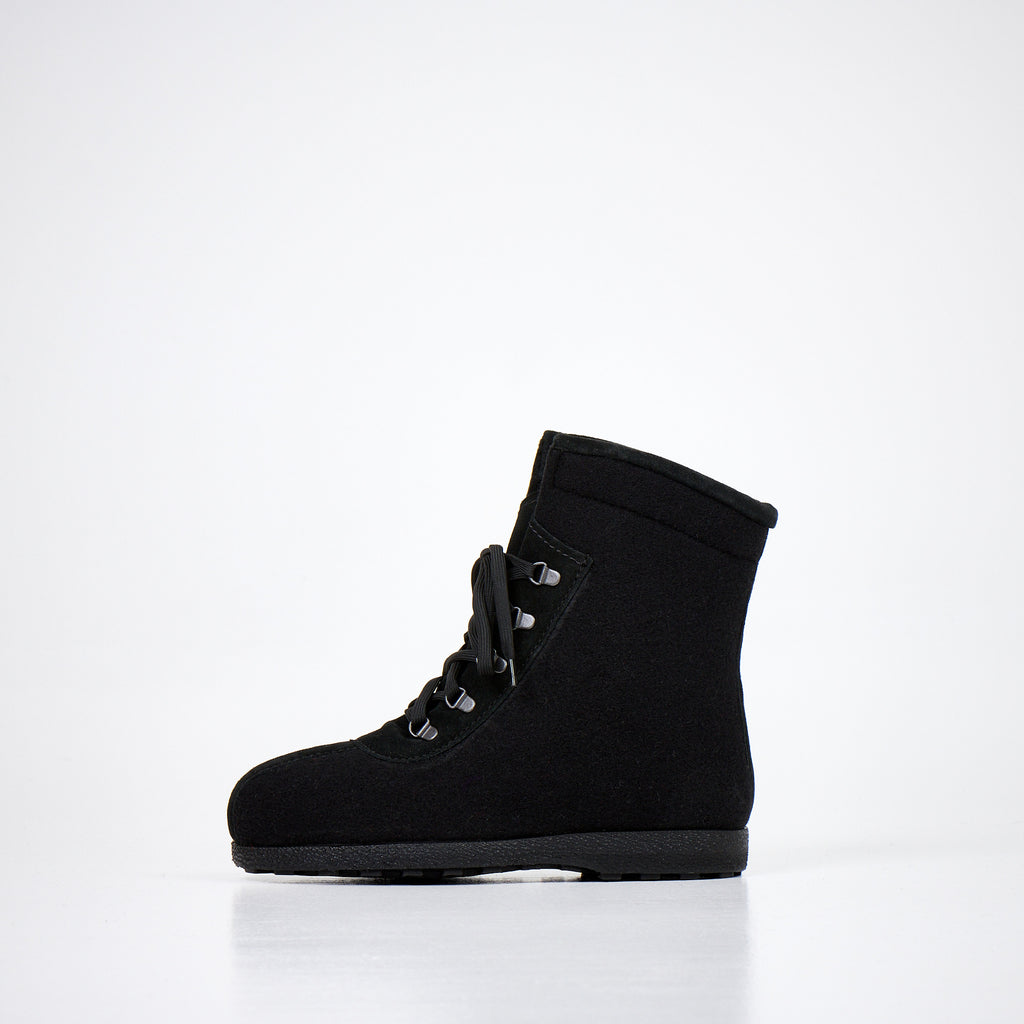 Norwegian Felted Wool Boots – Superior Warmth & Traction by Nesna Lobben at www.brixbailey.com