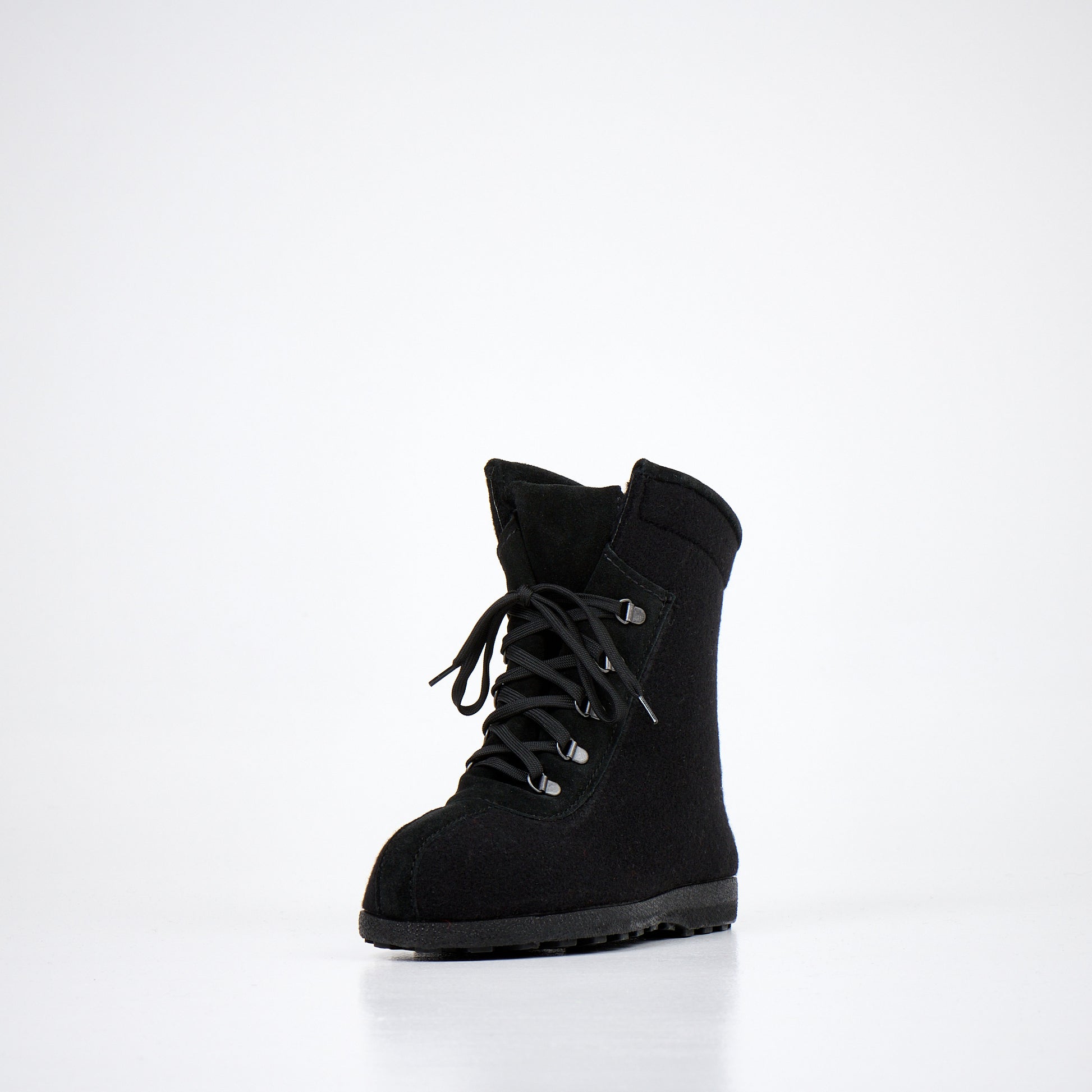 Norwegian Felted Wool Boots – Warmth & Traction for Winter by Nesna Lobben at www.brixbailey.com
