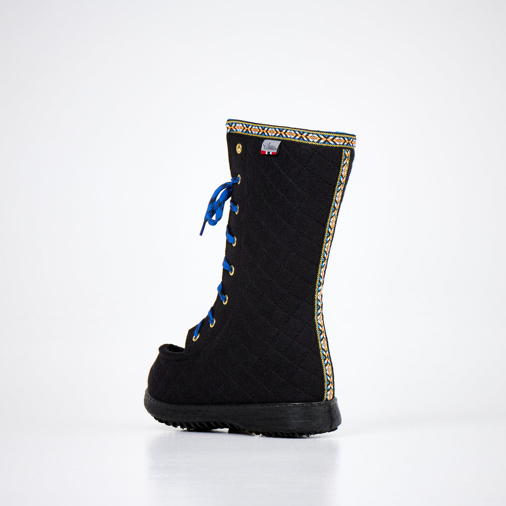 Norwegian Felted Wool Boots – Warm, Lightweight & Durable by Nesna Lobben at www.brixbailey.com