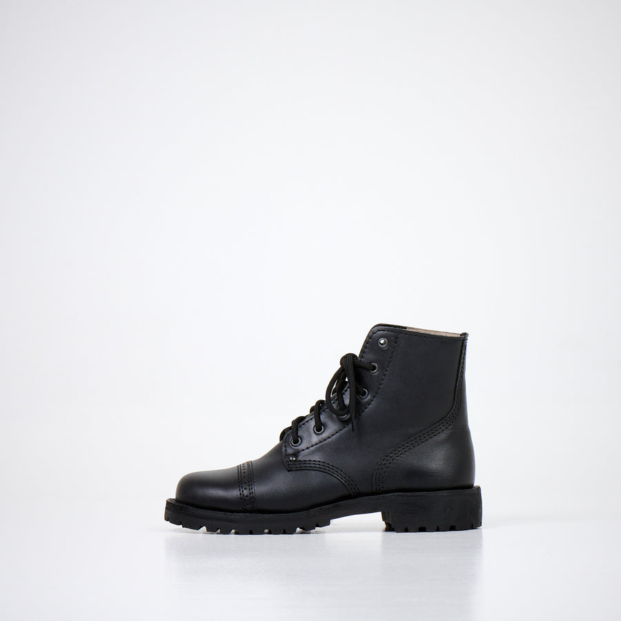 AIPI-PS-2 Military-Inspired Leather Boots – Durable & Versatile by Aipi at www.brixbailey.com