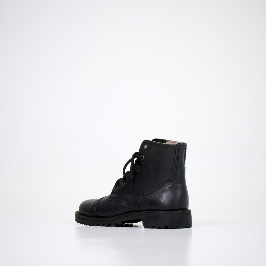 AIPI-PS-2 Military-Inspired Leather Boots – Durable & Versatile by Aipi at www.brixbailey.com