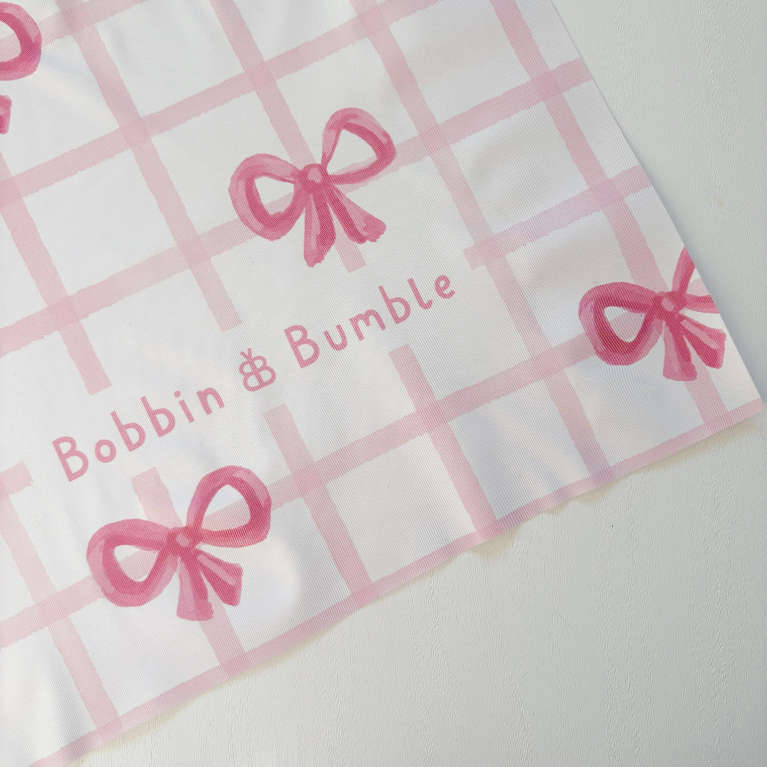 Splash mat - Pink Bows