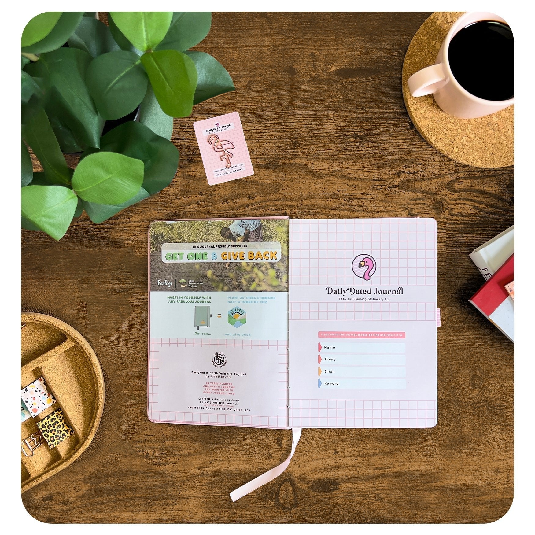 Pink Croc - Planning Journal