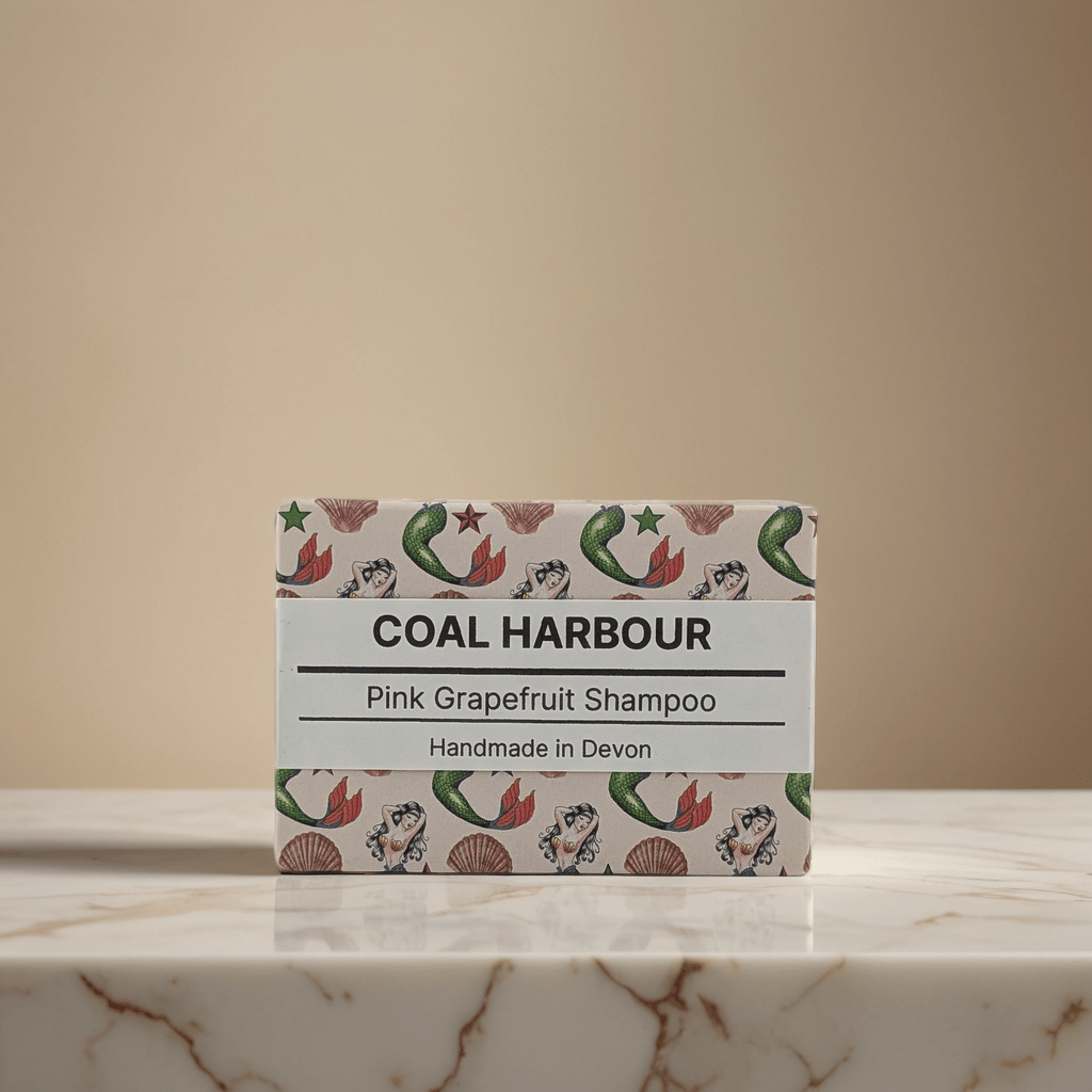Pink Grapefruit Solid Shampoo Bar 100g