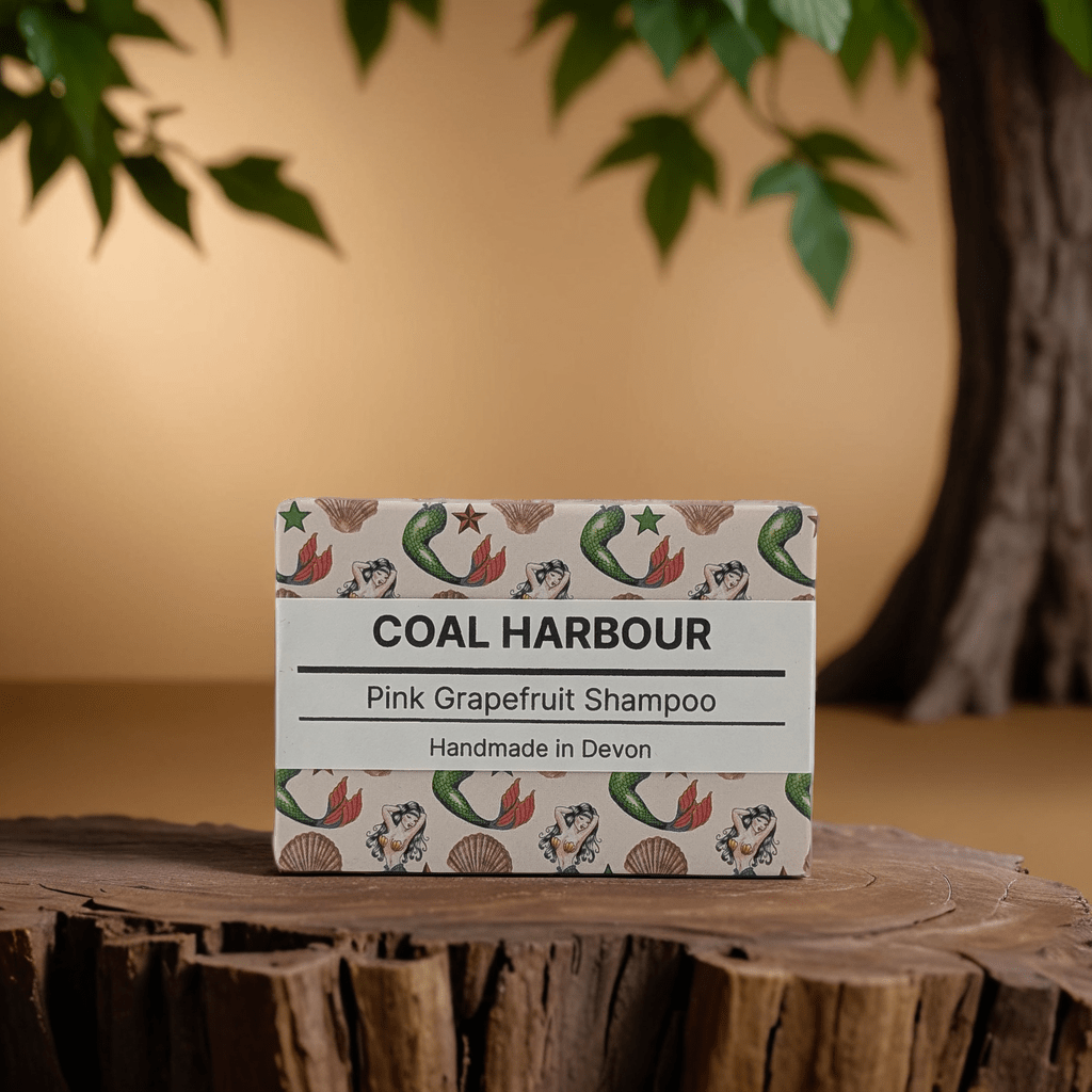 Pink Grapefruit Solid Shampoo Bar 100g
