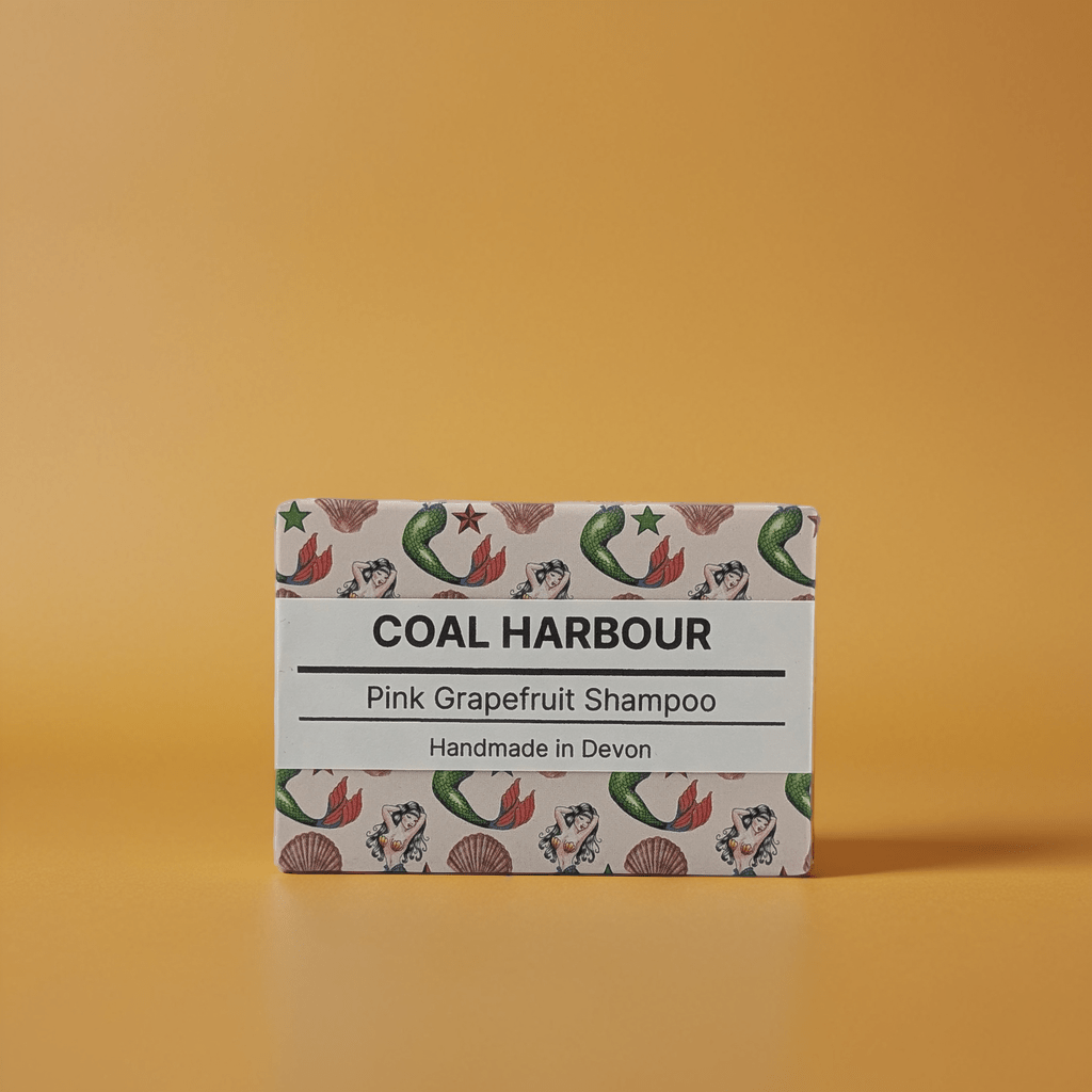 Pink Grapefruit Solid Shampoo Bar 100g