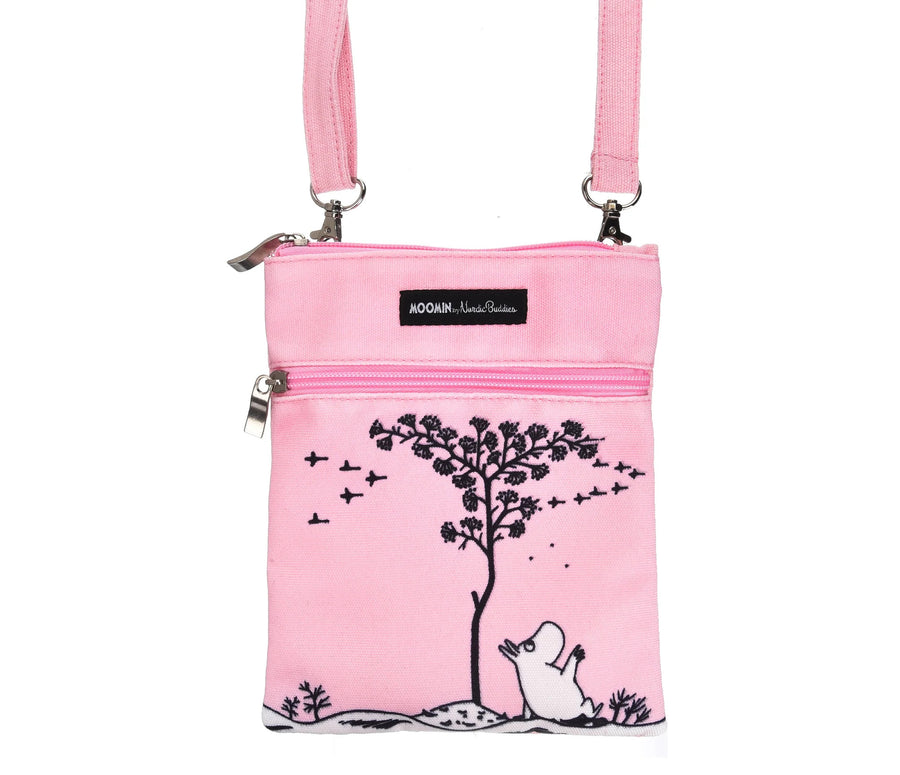 Official Moomin Passport Bag – Canvas & Vibrant Print by Moomin by NordicBuddies at www.brixbailey.com